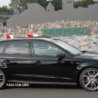 SPYSHOTS: New Audi RS 3 Sportback mule testing