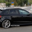 SPYSHOTS: New Audi RS 3 Sportback mule testing