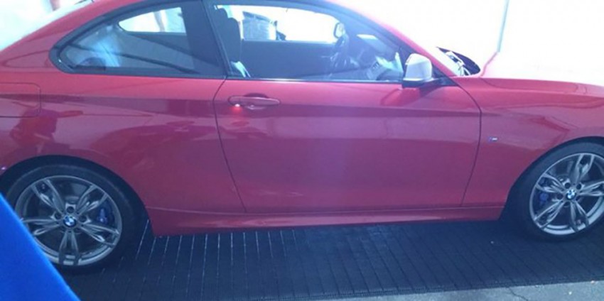 Leaked photos of BMW 2-Series Coupe appear online 205844