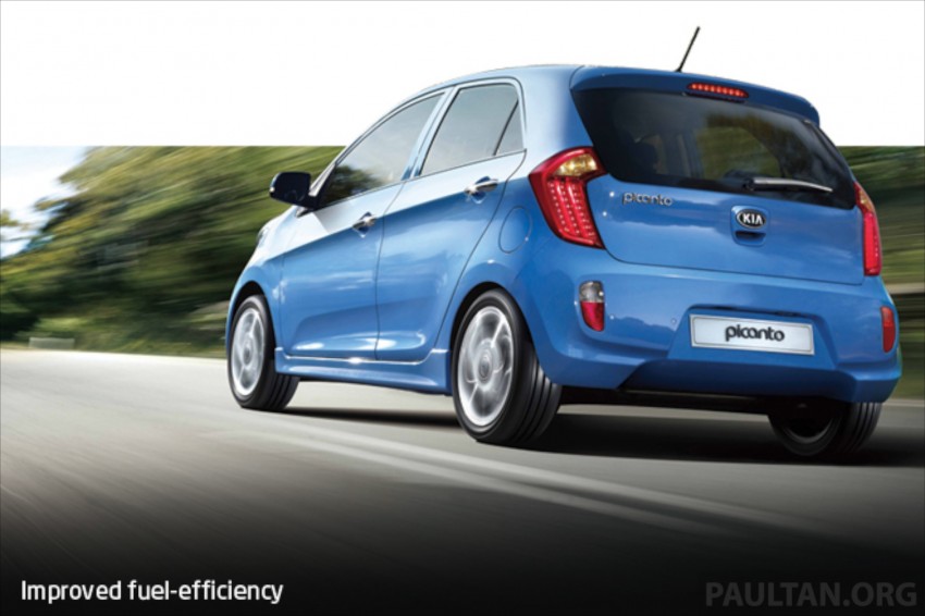 Kia Picanto Malaysian specs previewed on website 204687