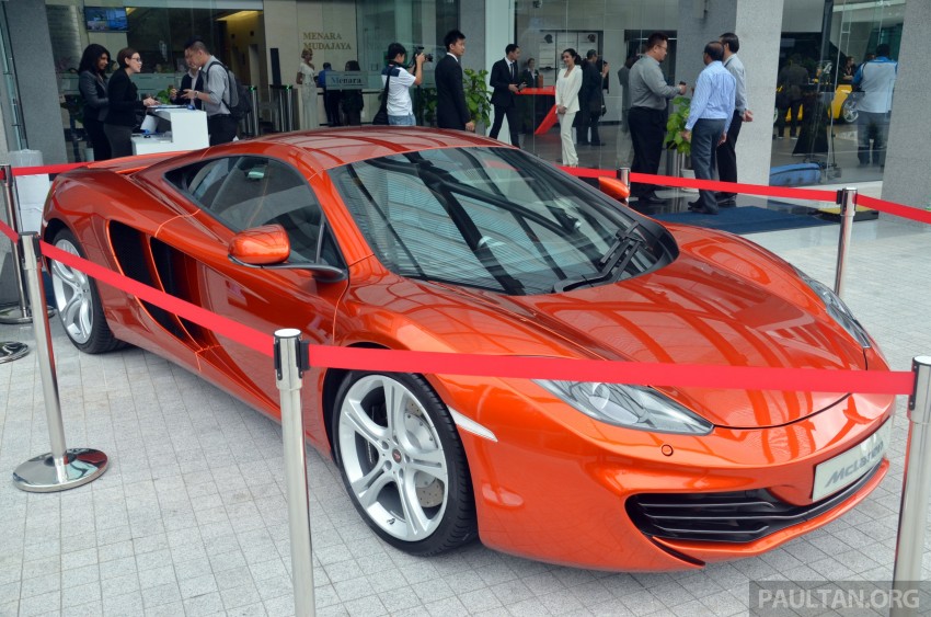 McLaren MP4-12C Coupe and Spider from RM2 million, McLaren Kuala Lumpur showroom launched 206037