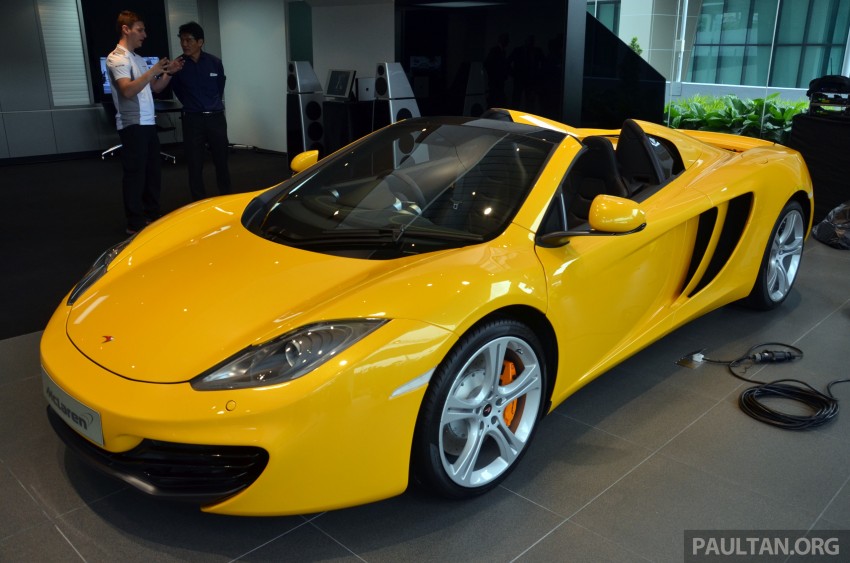 McLaren MP4-12C Coupe and Spider from RM2 million, McLaren Kuala Lumpur showroom launched 206050