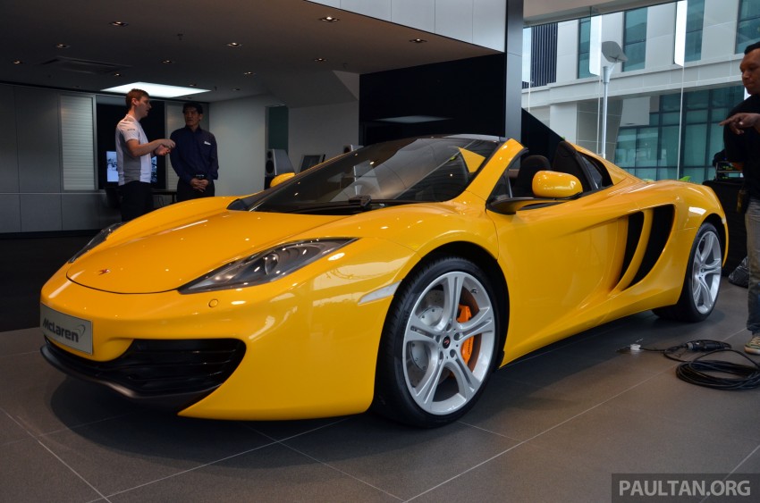 McLaren MP4-12C Coupe and Spider from RM2 million, McLaren Kuala Lumpur showroom launched 206051