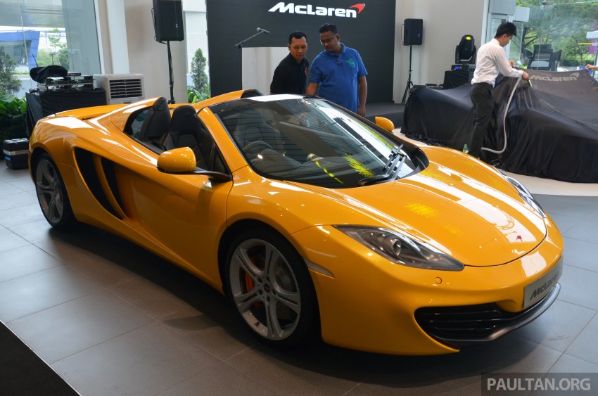 McLaren MP4-12C Coupe and Spider from RM2 million, McLaren Kuala Lumpur showroom launched 206052