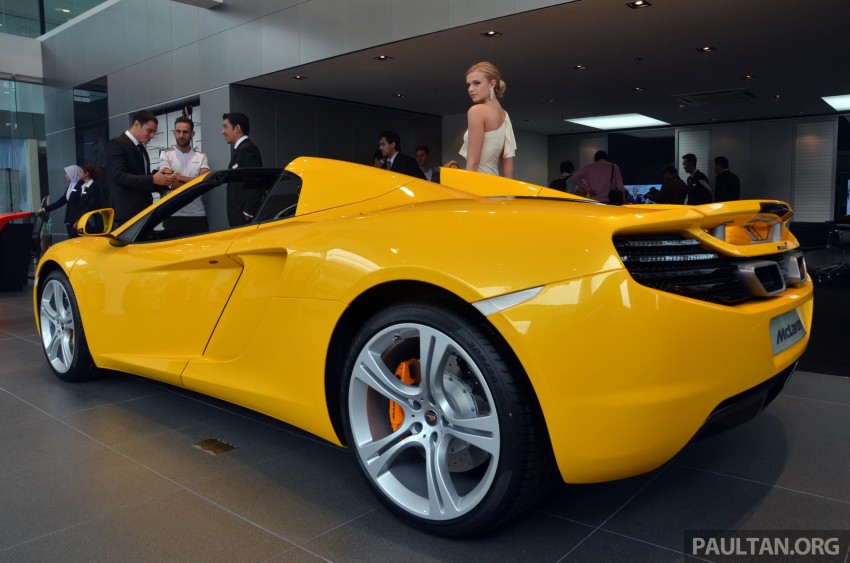 McLaren MP4-12C Coupe and Spider from RM2 million, McLaren Kuala Lumpur showroom launched 206056