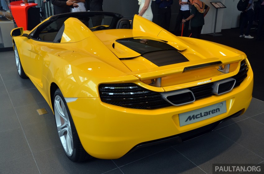 McLaren MP4-12C Coupe and Spider from RM2 million, McLaren Kuala Lumpur showroom launched 206057