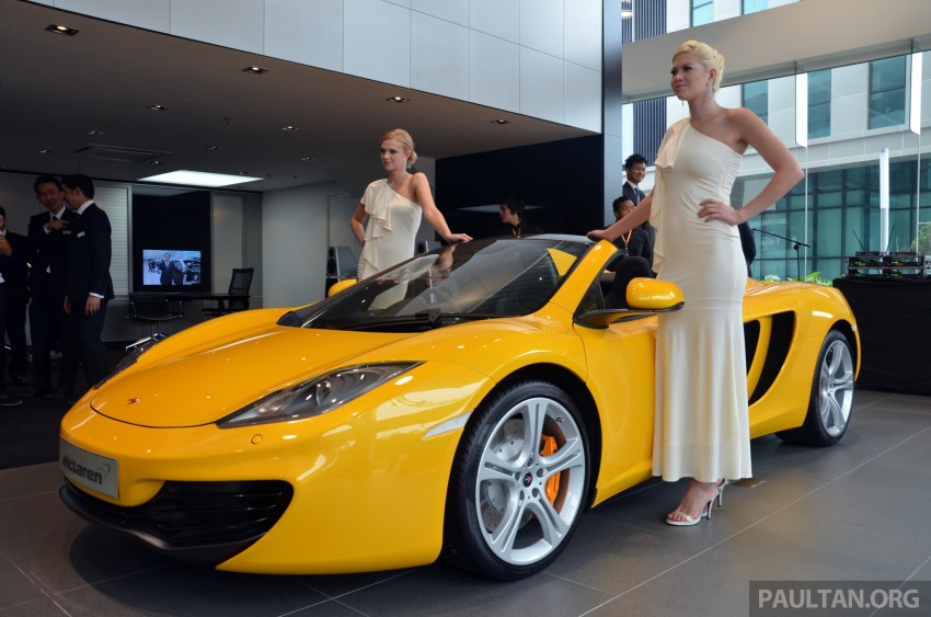 McLaren MP4-12C Coupe and Spider from RM2 million, McLaren Kuala Lumpur showroom launched 206074
