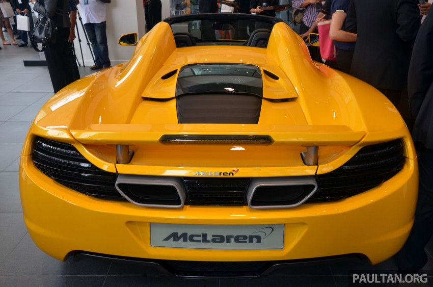 McLaren MP4-12C Coupe and Spider from RM2 million, McLaren Kuala Lumpur showroom launched 206078