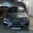Mercedes-Benz E 400 AMG Sport seen at JPJ – CKD?
