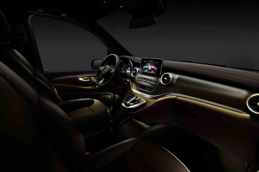 Mercedes-Benz V-Class (W447) interior revealed 205675