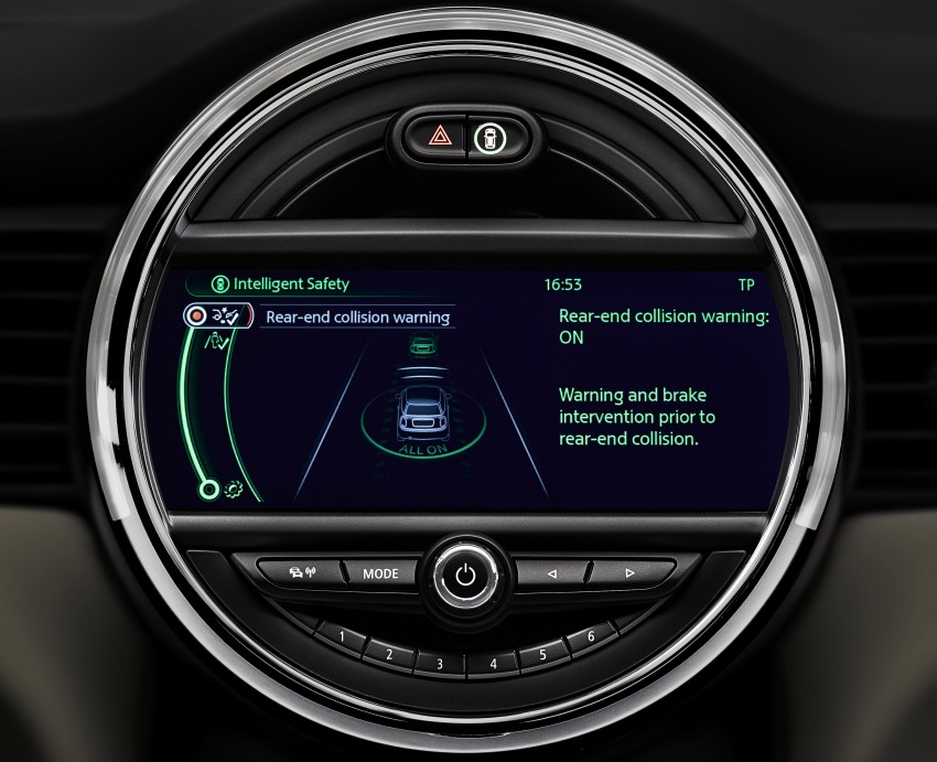 F56 MINI to feature new driver assist systems 204156