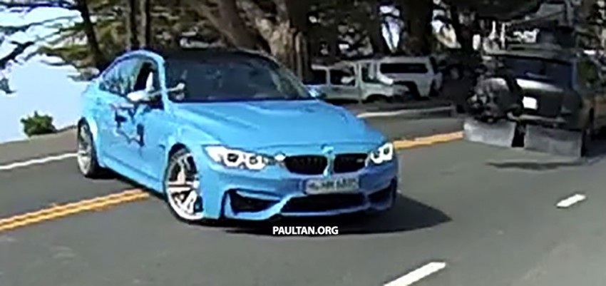 Production F80 BMW M3 caught undisguised 207201