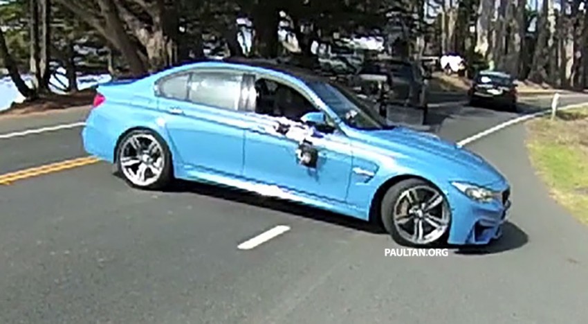 Production F80 BMW M3 caught undisguised 207198