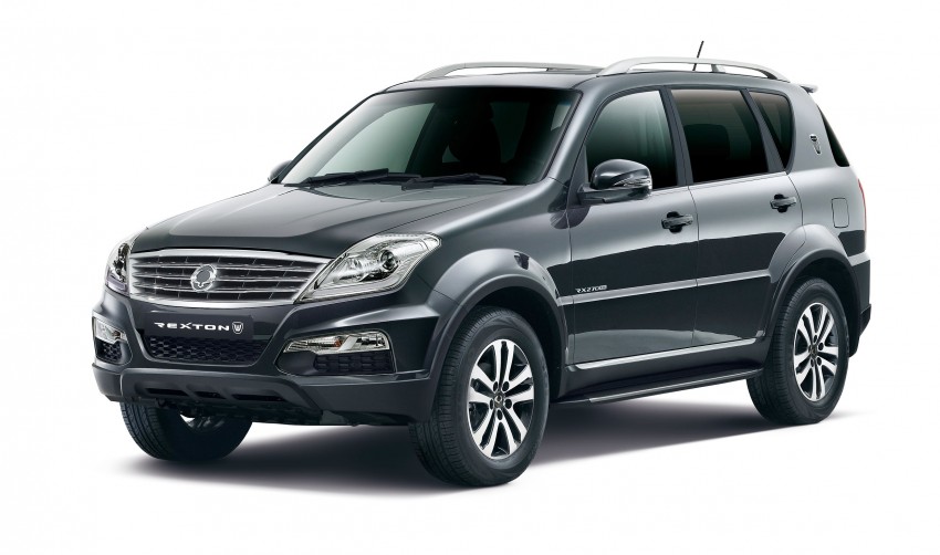 SsangYong Rexton W launched in the UK – new face 206279