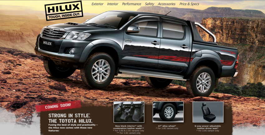 Toyota Hilux updated for 2013 in M’sia – RM77k-109k 205637