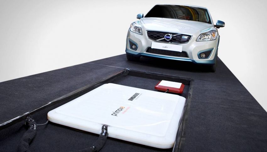 Volvo completes study of cordless charging for EVs 206880