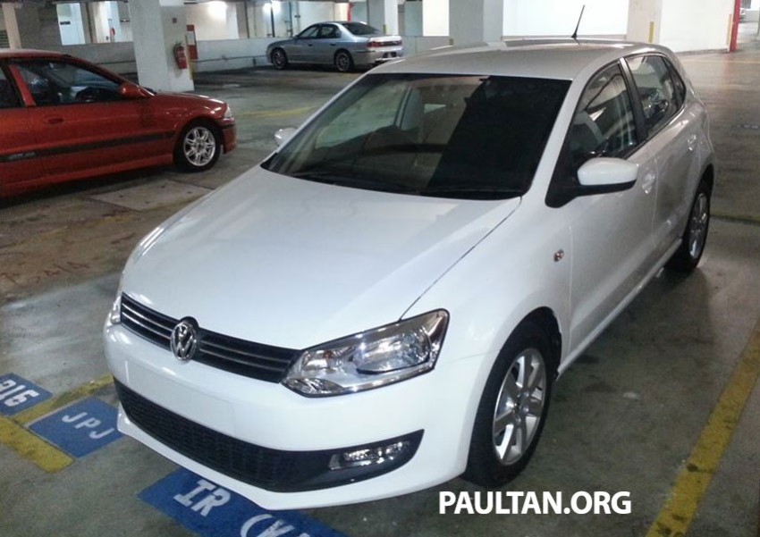 New Volkswagen Polo hatch variant sighted at JPJ 206907