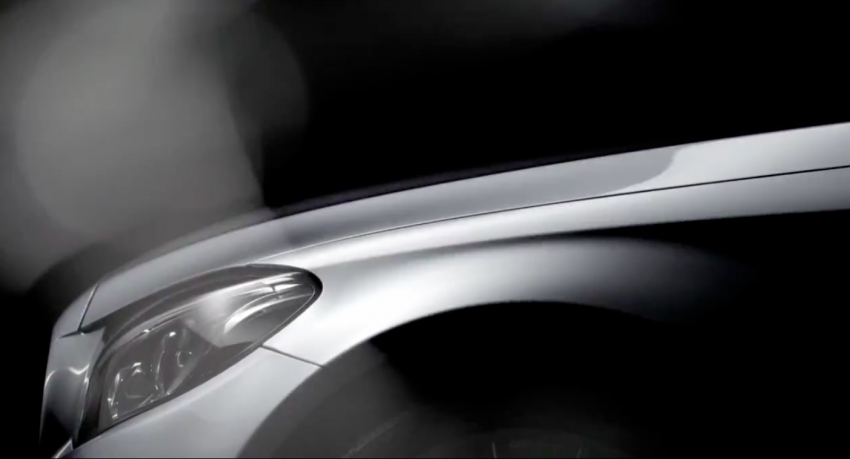 VIDEO: W205 Mercedes-Benz C-Class gets teased 205545