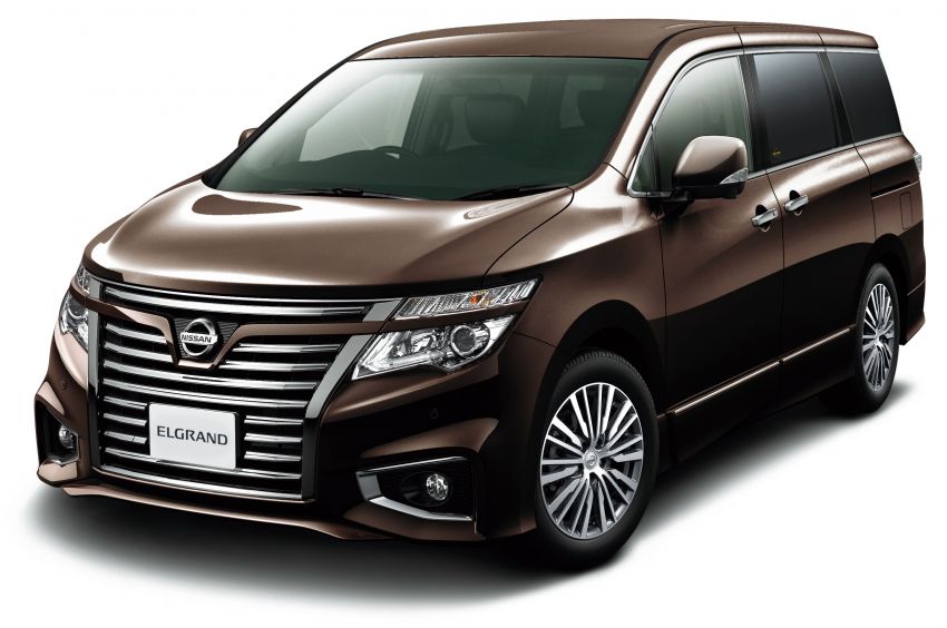 2014 Nissan Elgrand facelift has the biggest grille ever 212095