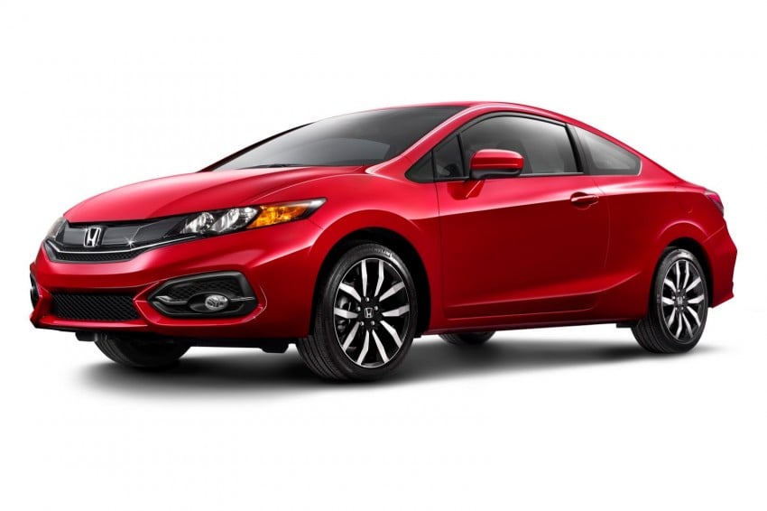 2014 Honda Civic Coupe updated; Si gets more power 208097