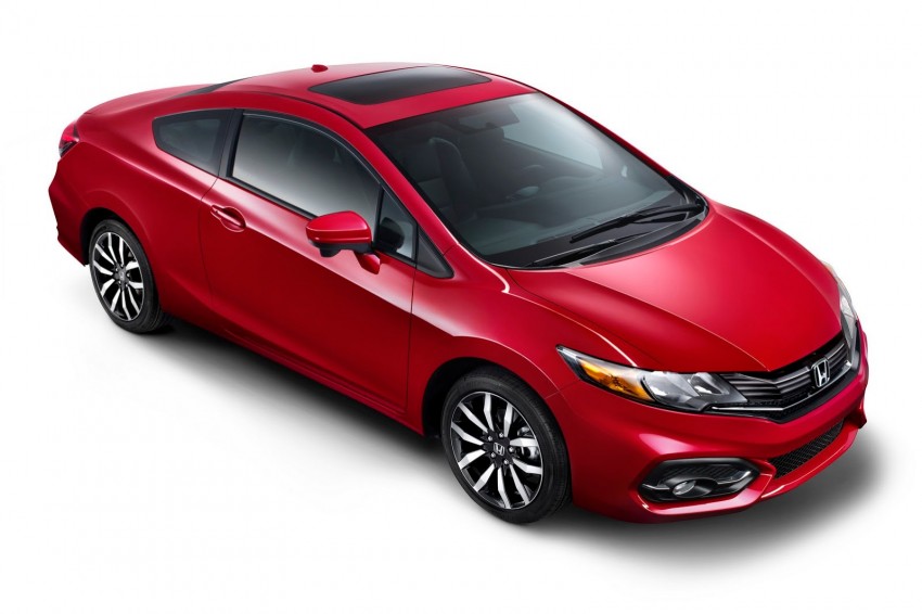 2014 Honda Civic Coupe updated; Si gets more power 208098