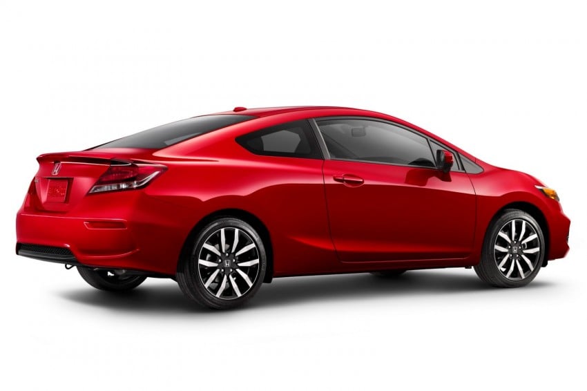 2014 Honda Civic Coupe updated; Si gets more power 208099