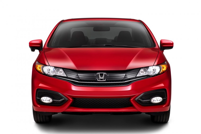 2014 Honda Civic Coupe updated; Si gets more power 208102