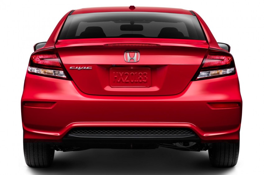 2014 Honda Civic Coupe updated; Si gets more power 208103