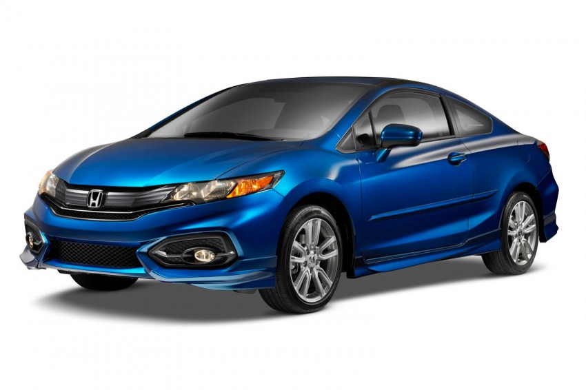 2014 Honda Civic Coupe updated; Si gets more power 208111