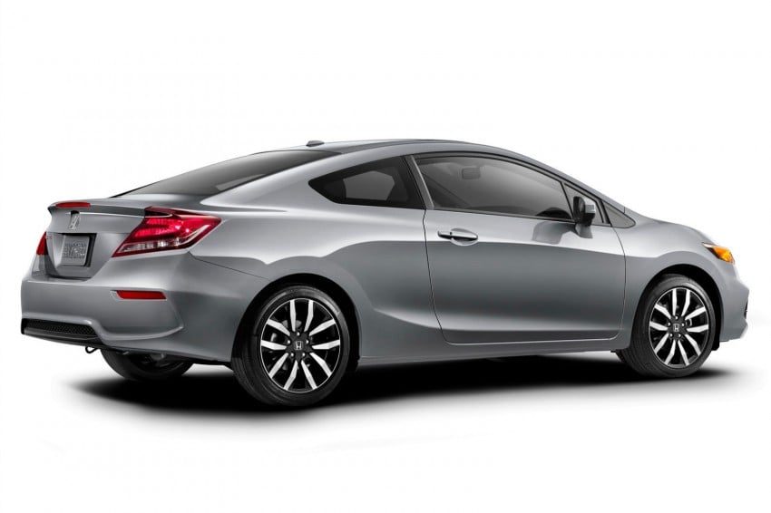 2014 Honda Civic Coupe updated; Si gets more power 208115