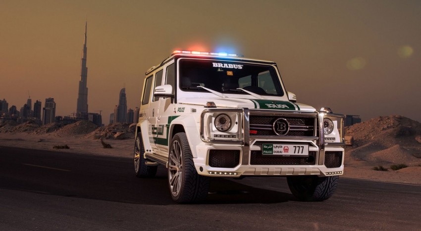 Brabus B63S-700 Widestar, the latest Dubai Police Car 208854