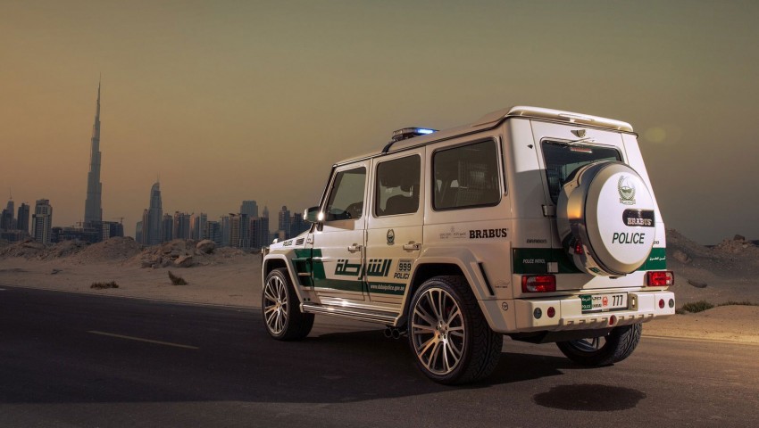 Brabus B63S-700 Widestar, the latest Dubai Police Car 208858
