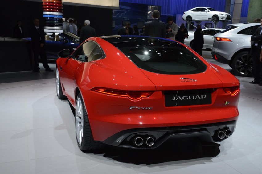 Tokyo 2013: Jaguar F-Type Coupe debuts, gets 550 PS 213470