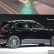 Porsche Macan SUV unveiled in LA with up to 400 hp