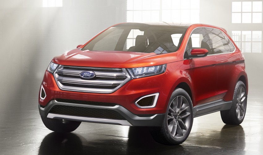 Ford Edge Concept previews upcoming flagship SUV 212897