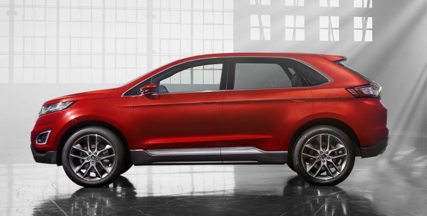 Ford Edge Concept previews upcoming flagship SUV 212898