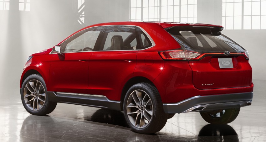 Ford Edge Concept previews upcoming flagship SUV 212899