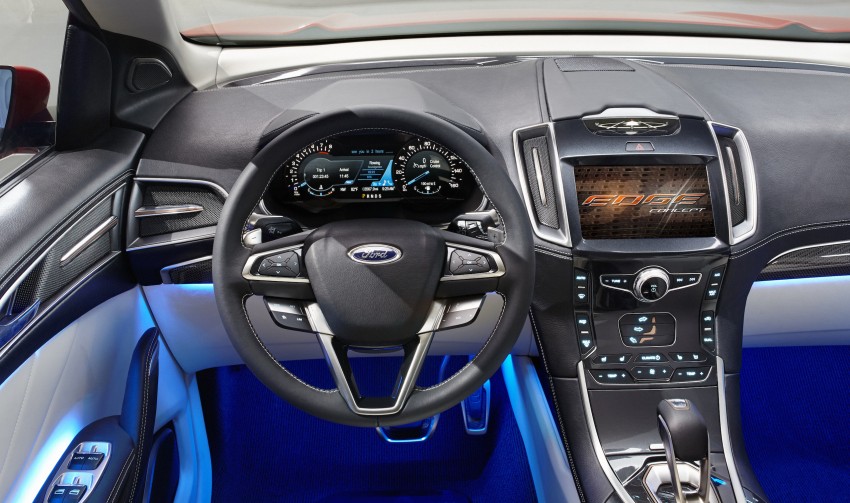 Ford Edge Concept previews upcoming flagship SUV 212901