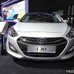 Hyundai i30 hatchback and Veloster Turbo previewed at KLIMS13, both launching in 2014