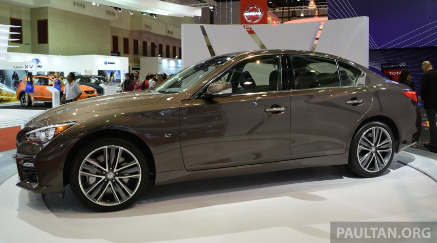 Infiniti Q50 makes Malaysian debut at KLIMS13, prices for new Q and QX line-up released 210303