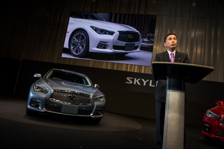 GALLERY: Infiniti Q50 launched as Skyline in Japan 211898