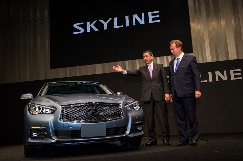 GALLERY: Infiniti Q50 launched as Skyline in Japan 211899