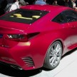 Lexus RC Coupe debuts at 2013 Tokyo Motor Show