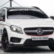 Mercedes-Benz Concept GLA 45 AMG debuts in LA