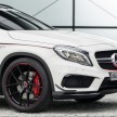 Mercedes-Benz Concept GLA 45 AMG debuts in LA