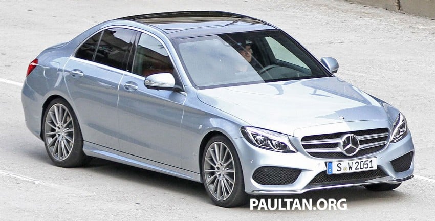 W205 Mercedes-Benz C-Class fully undisguised! 210766