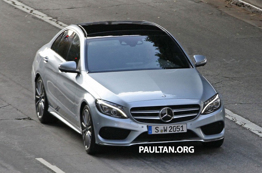 W205 Mercedes-Benz C-Class fully undisguised! 210765