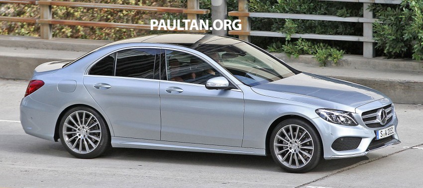 W205 Mercedes-Benz C-Class fully undisguised! 210764