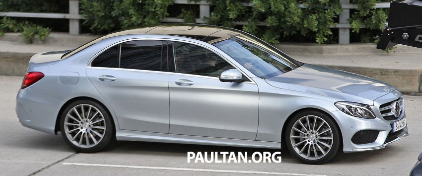 W205 Mercedes-Benz C-Class fully undisguised! 210761