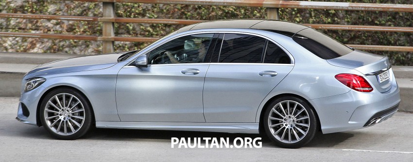 W205 Mercedes-Benz C-Class fully undisguised! 210760